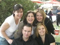 Melbourne Friends at Grape Grazing